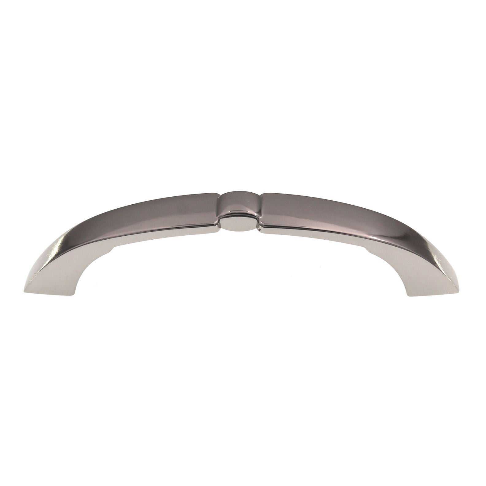 Top Knobs Asbury Lida Cabinet Arch Pull 3 3/4" (96mm) Ctr Polished Nickel M1291