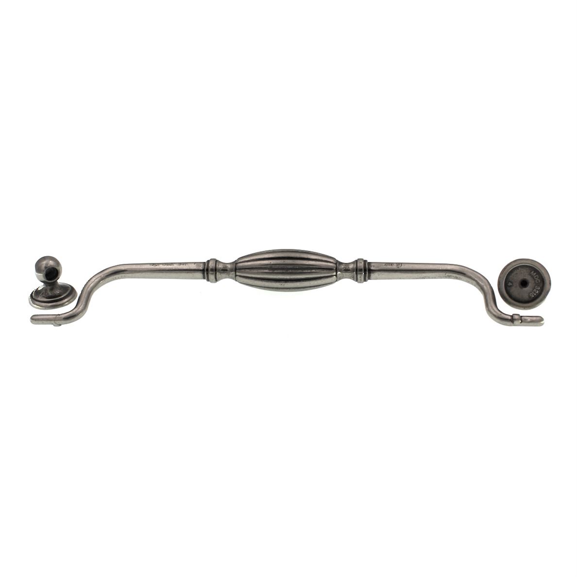 Top Knobs Tuscany Drawer Bail Pull 8 13/16" (224mm) Ctr Pewter Antique M138