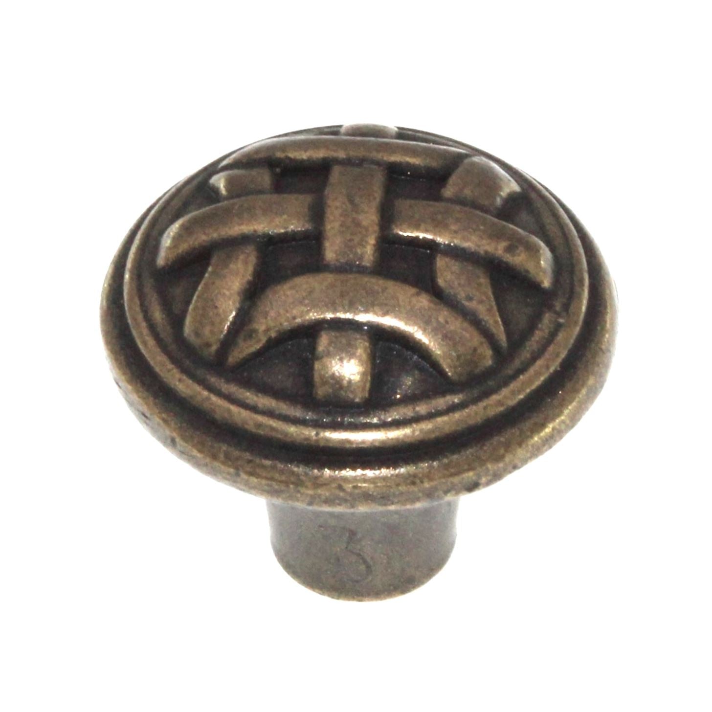 Top Knobs Tuscany Celtic 1" Round Cabinet Knob German Bronze M165