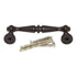 Top Knobs Edwardian Cabinet Bar Pull 3" Ctr Oil-Rubbed Bronze M1719