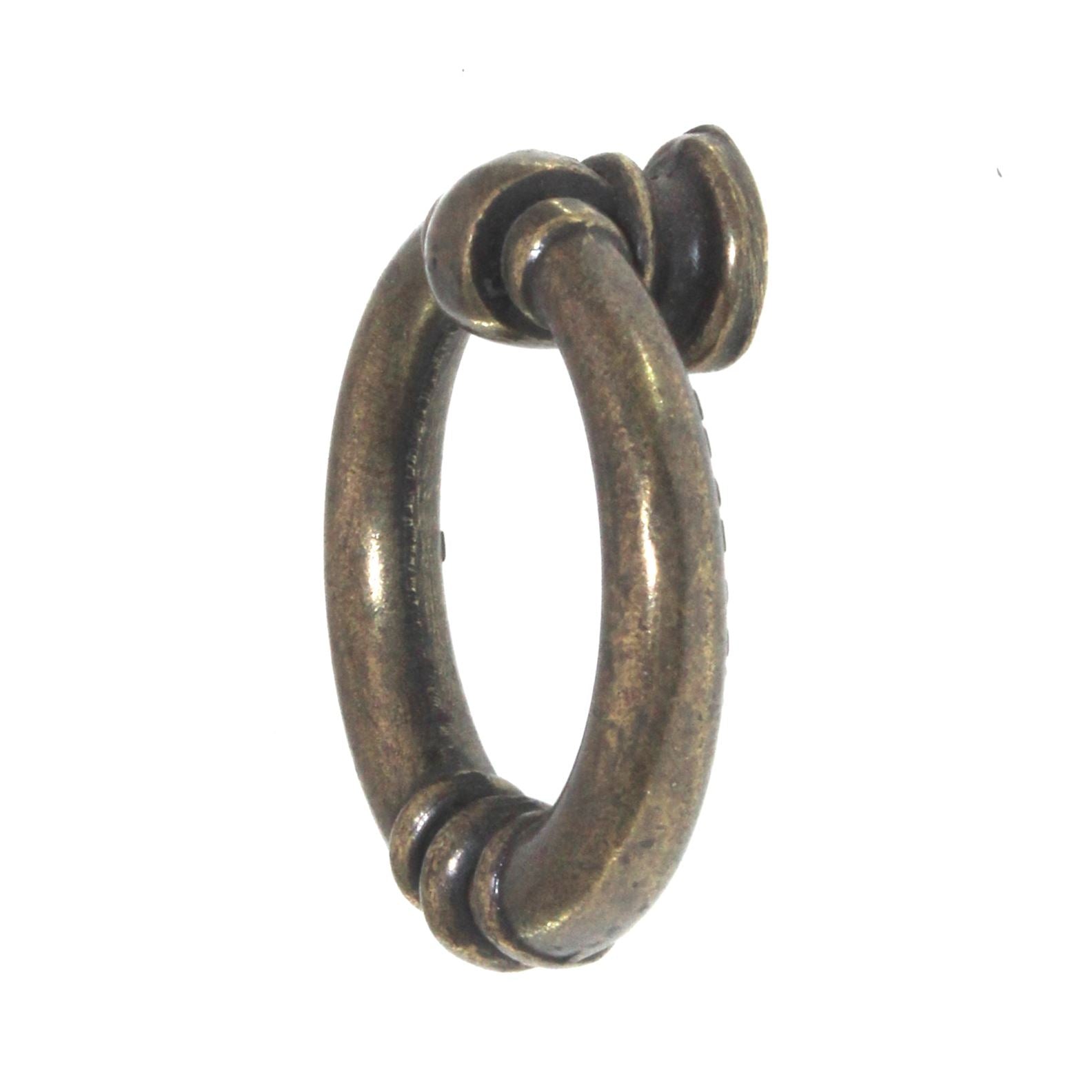 Top Knobs Tuscany Newton 1 5/8" Ring Pull Cabinet Knob German Bronze M175