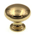 Top Knobs Somerset Mushroom 1 1/4" Round Cabinet Knob Polished Brass M279