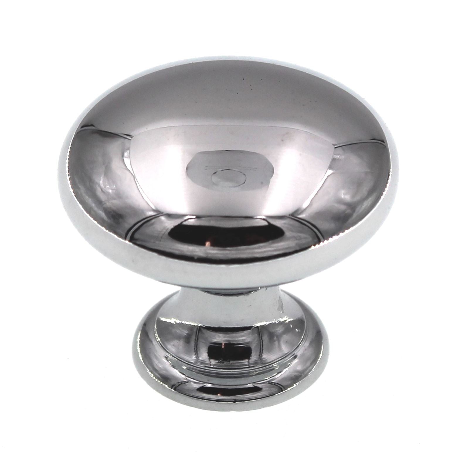 Top Knobs Somerset Mushroom 1 1/4" Round Cabinet Knob Polished Chrome M280