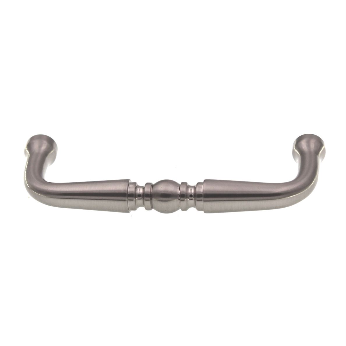 Top Knobs Somerset D Handle Cabinet Arch Pull 3" Ctr Brushed Satin Nickel M300