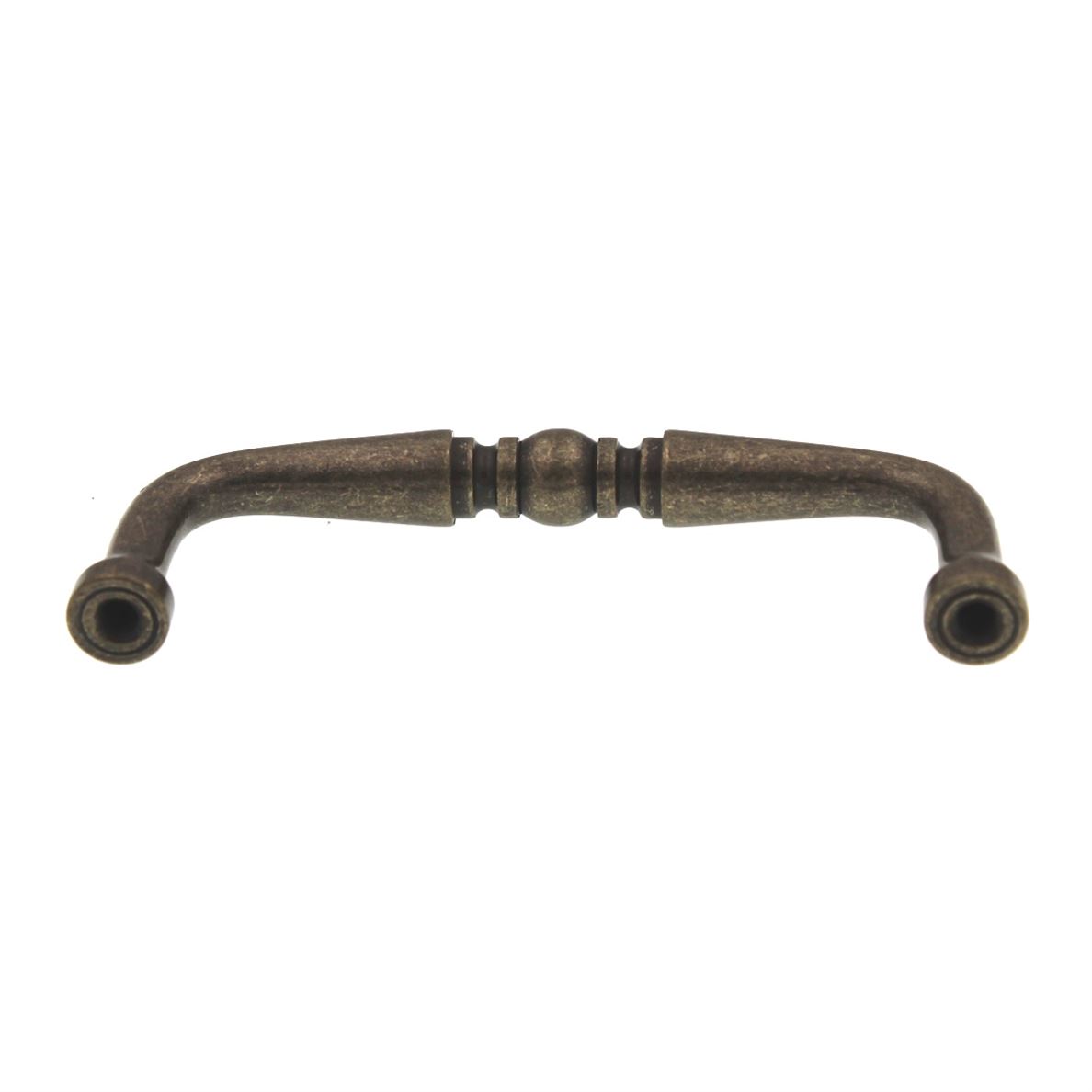 Top Knobs Somerset D Handle Cabinet Arch Pull 3" Ctr German Bronze M306