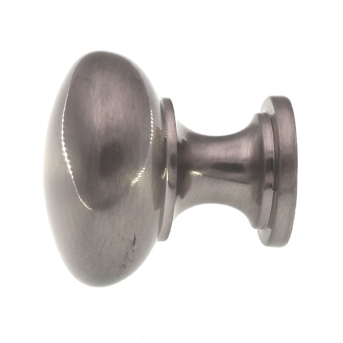 Top Knobs Nouveau Mushroom 1 3/16" Hollow Cabinet Knob Brushed Satin Nickel M410