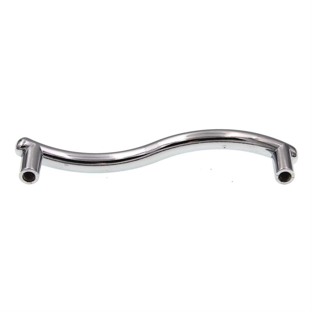 Top Knobs Nouveau Spiral Cabinet Bar Pull 3 3/4" (96mm) Ctr Polished Chrome M510