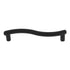 Top Knobs Nouveau Spiral Cabinet Bar Pull 3 3/4" (96mm) Ctr Flat Black M511