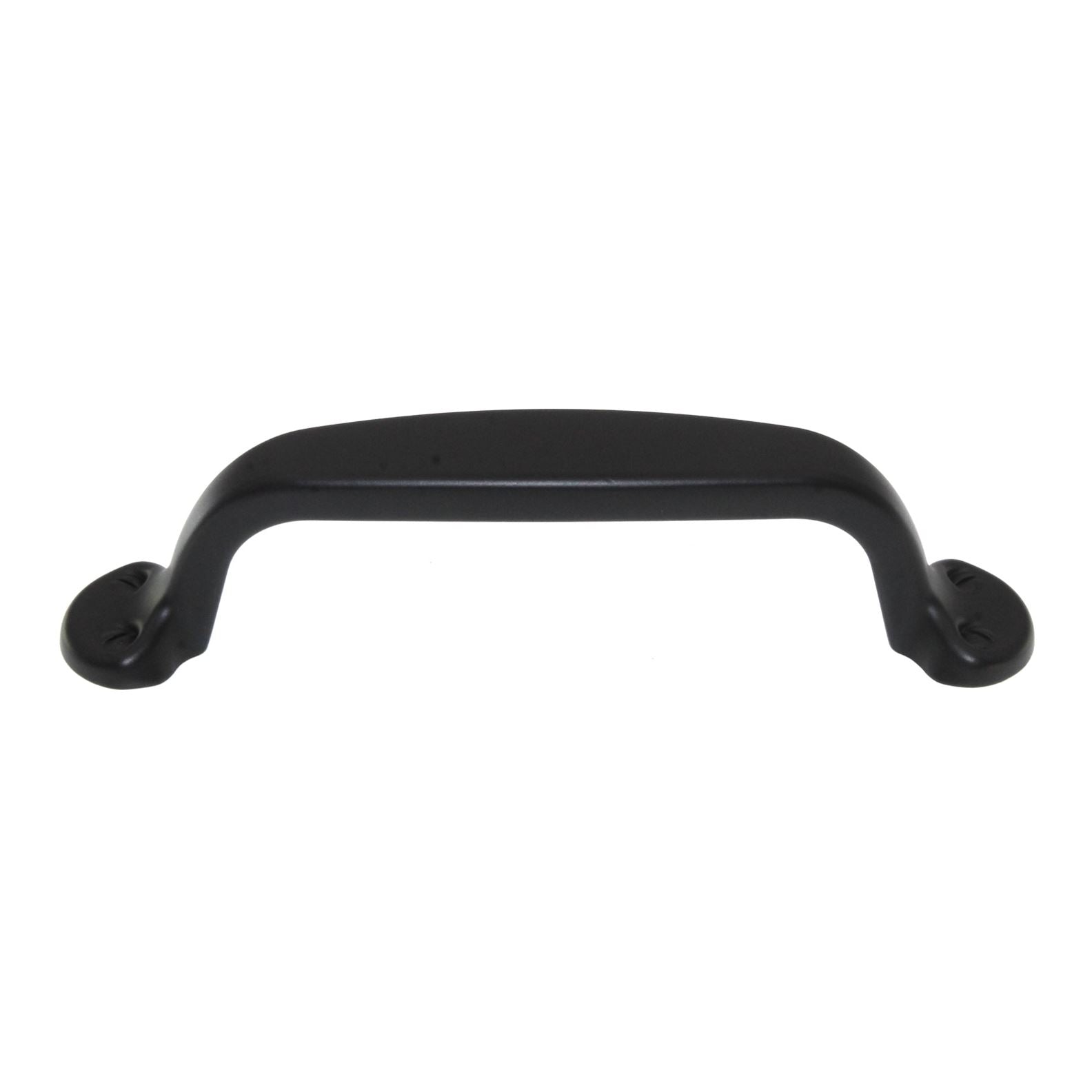 Top Knobs Nouveau Trunk Door Arch Pull 3 3/4" (96mm) Ctr Flat Black M532