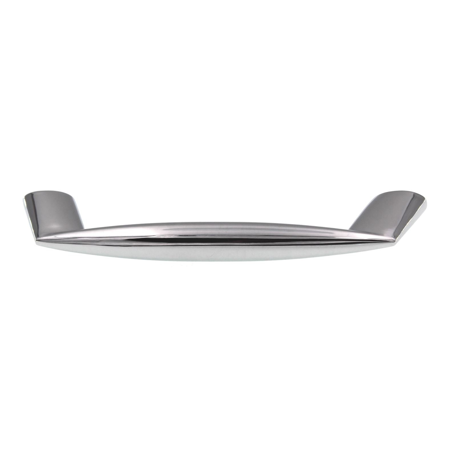 Top Knobs Nouveau Rung Cabinet Arch Pull 3 3/4" (96mm) Ctr Polished Chrome M568