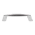 Top Knobs Nouveau Rung Cabinet Arch Pull 3 3/4" (96mm) Ctr Polished Chrome M568