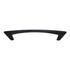 Top Knobs Nouveau Dot Cabinet Arch Pull 5" (128mm) Ctr Flat Black M575