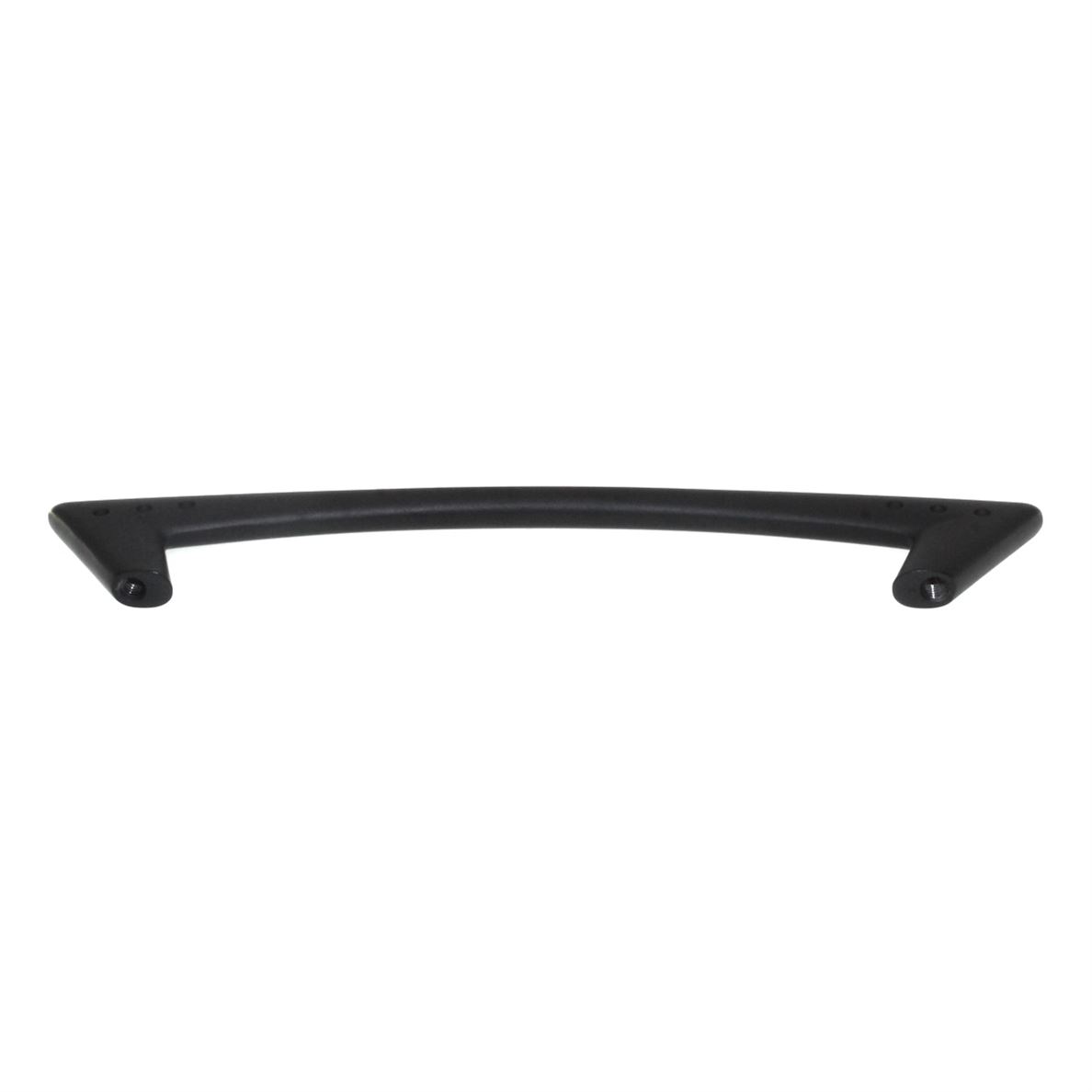 Top Knobs Nouveau Dot Cabinet Arch Pull 5" (128mm) Ctr Flat Black M575