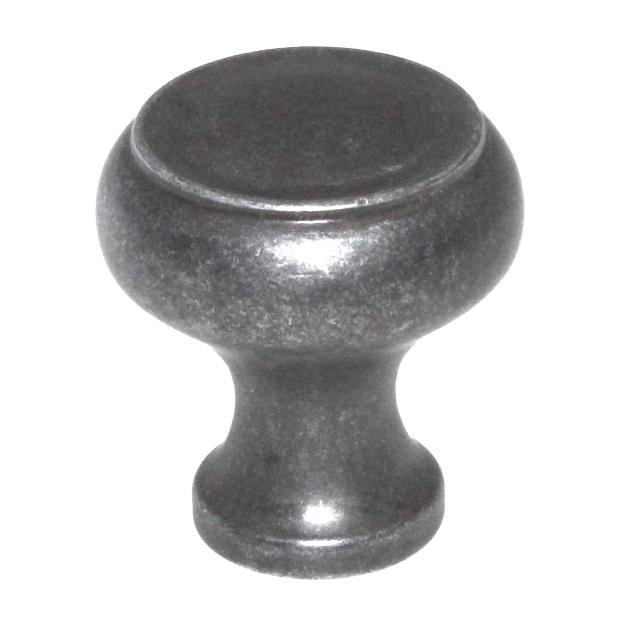 Top Knobs Normandy 1 1/8" Round Cabinet Knob Pewter M607