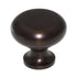 Top Knobs Flat Faced 1 1/4" Round Cabinet Knob Oil-Rubbed Bronze M754