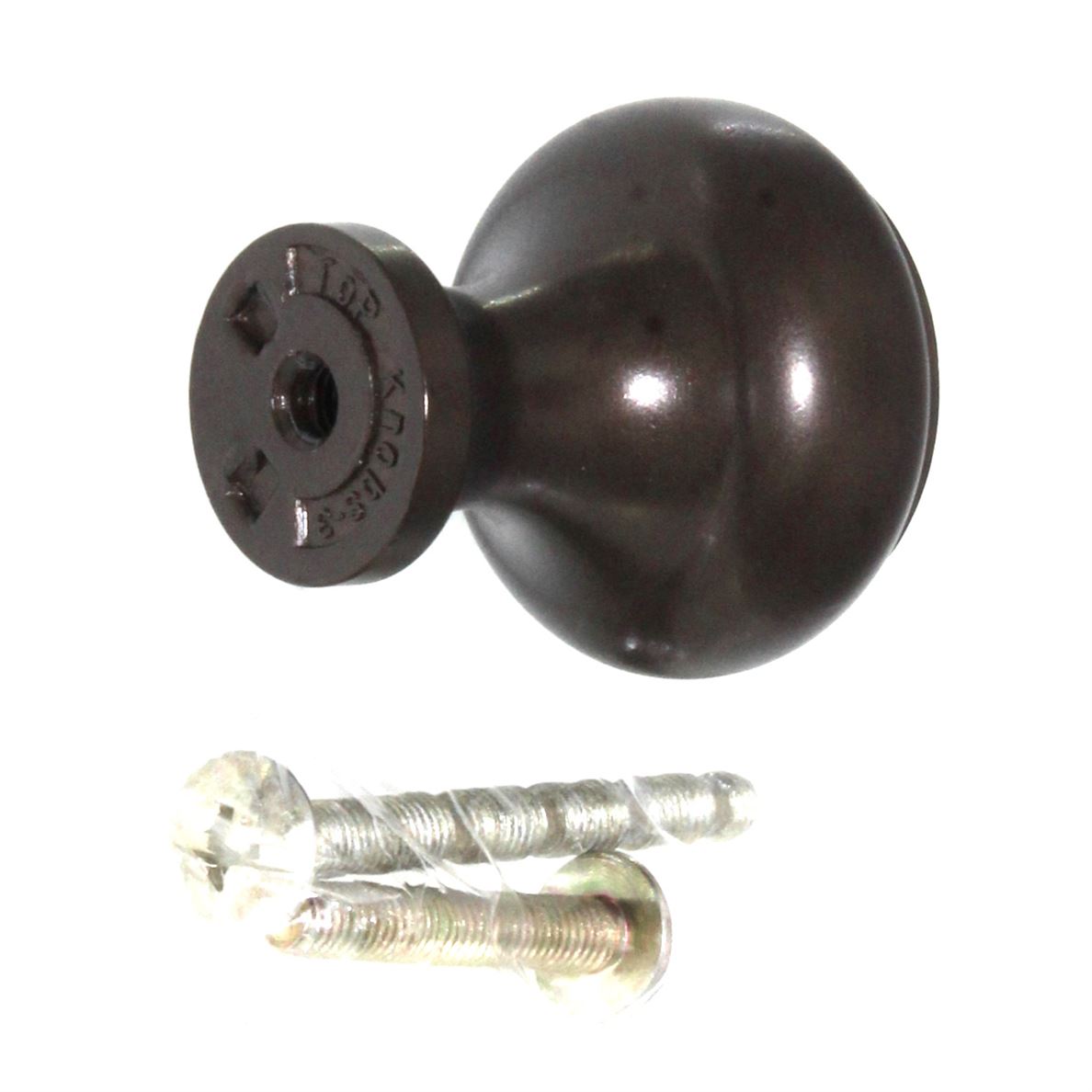 Top Knobs Normandy 1 1/8" Round Cabinet Knob Oil-Rubbed Bronze M773