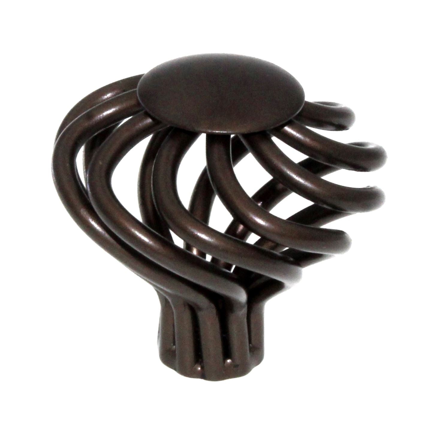 Top Knobs Normandy Flower Twist 1 1/2" Birdcage Knob Oil-Rubbed Bronze M776