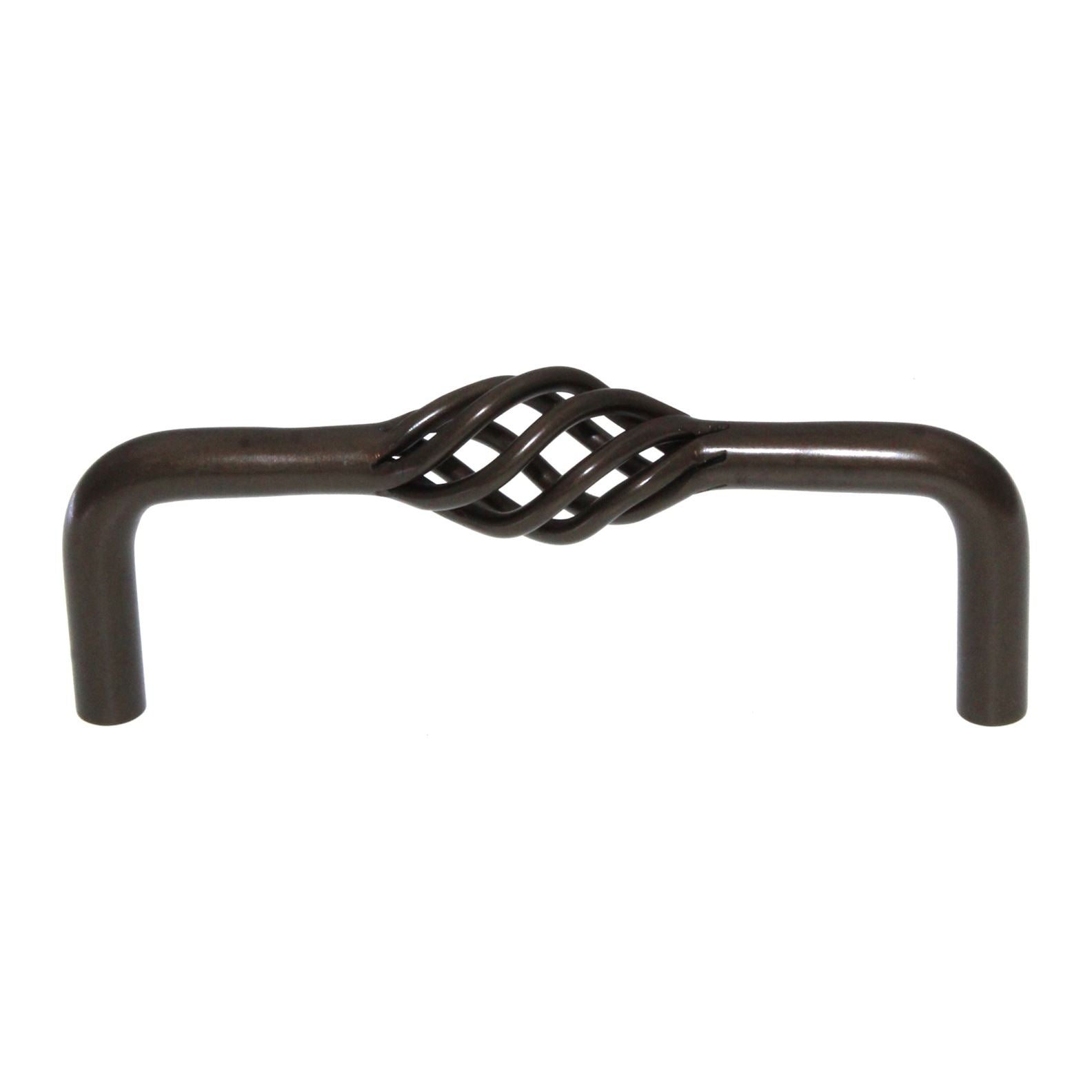 Top Knobs Normandy Twisted Wire Pull 3 3/4" (96mm) Ctr Oil-Rubbed Bronze M781