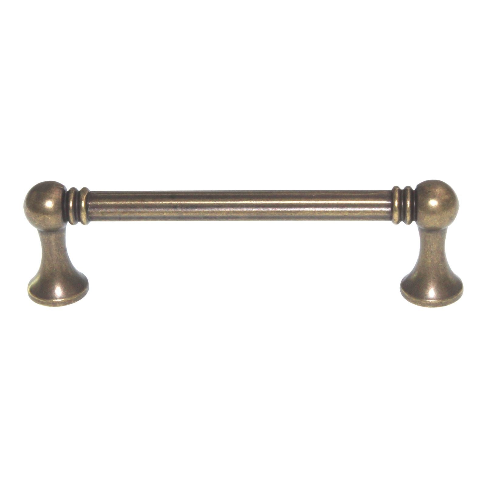 Top Knobs Edwardian Grace Cabinet Bar Pull 3 3/4" (96mm) Ctr German Bronze M927