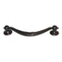 Top Knobs Edwardian Ribbon & Reed Pull 5" (128mm) Ctr Oil-Rubbed Bronze M934