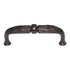 Top Knobs Edwardian Ribbon & Reed Pull 3 3/4" (96mm) Ctr Oil-Rubbed Bronze M937