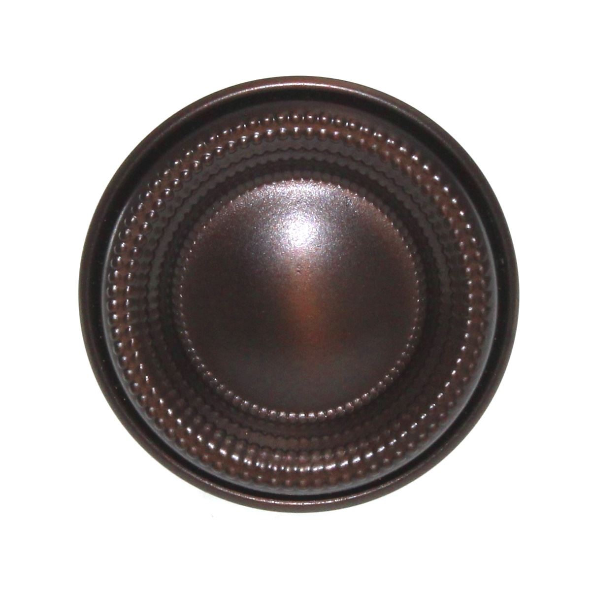 Top Knobs Edwardian Beaded 1 5/16" Round Cabinet Knob Oil-Rubbed Bronze M949