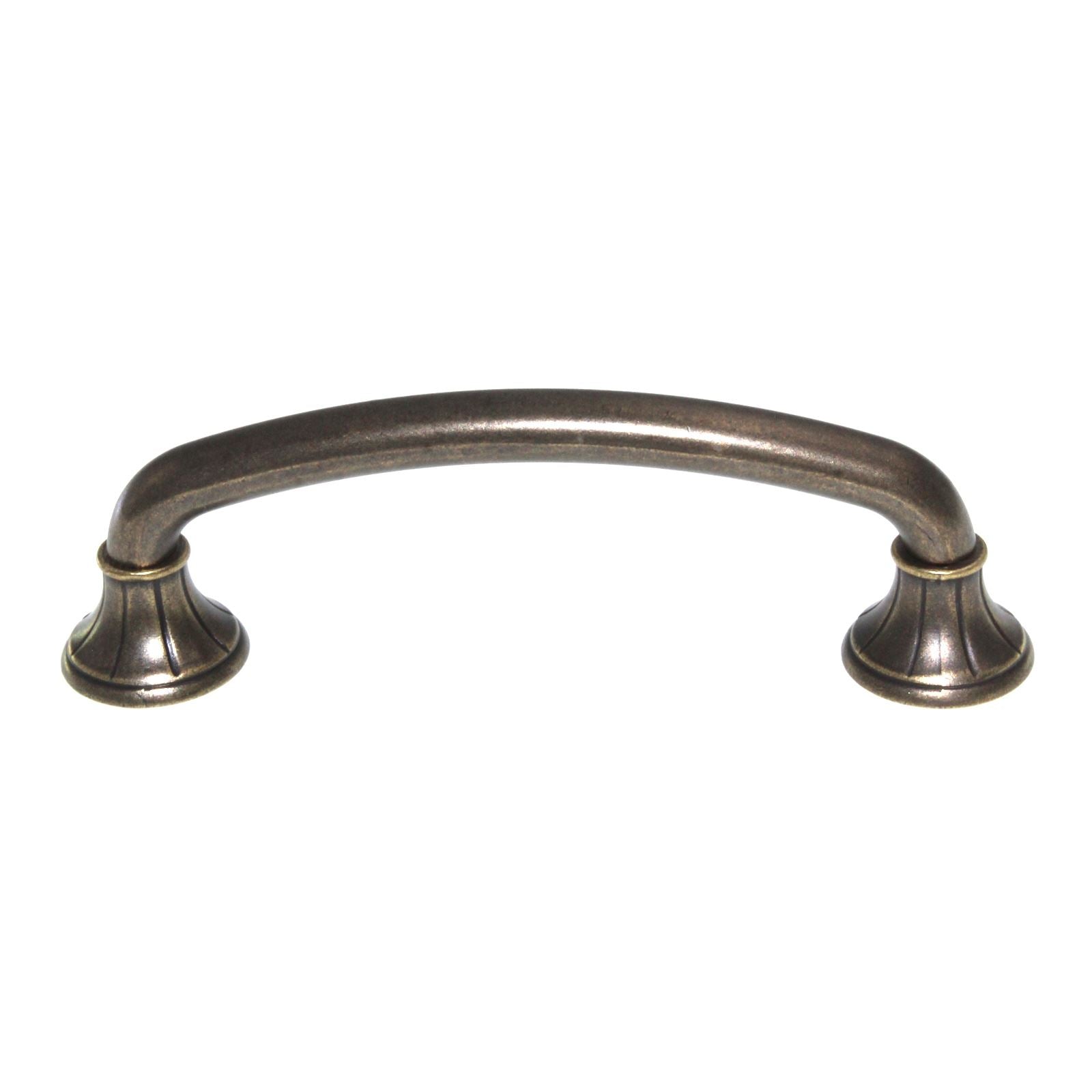 Top Knobs Edwardian Lund Cabinet Arch Pull 4" Ctr German Bronze M966