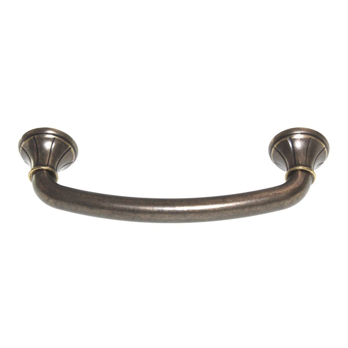 Top Knobs Edwardian Lund Cabinet Arch Pull 4" Ctr German Bronze M966