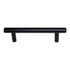 Top Knobs Hopewell Cabinet Bar Pull 3 3/4" (96mm) Ctr Flat Black M988