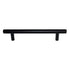 Top Knobs Hopewell Cabinet Bar Pull 5 1/16" (128mm) Ctr Flat Black M989