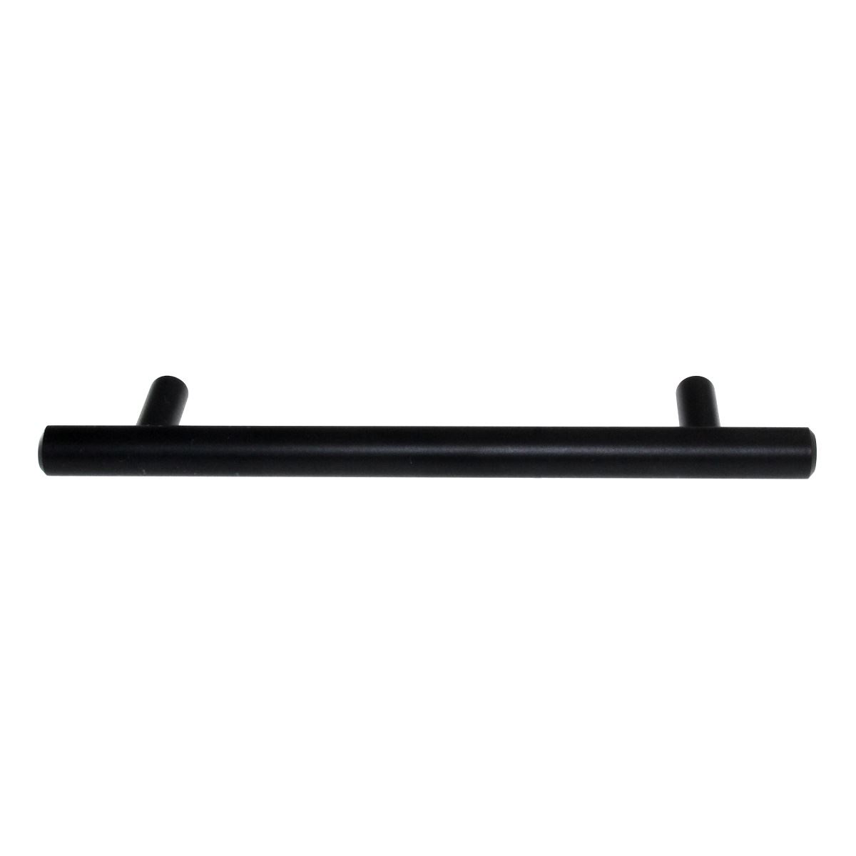 Top Knobs Hopewell Cabinet Bar Pull 5 1/16" (128mm) Ctr Flat Black M989