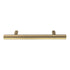 Pride 6" Cabinet Bar Pull 3 3/4" (96mm) Ctr Satin Brass P1096-SB