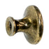 Hickory Hardware Conquest Lustre Brass Round 1 1/8" Cabinet Knob P14402-LB