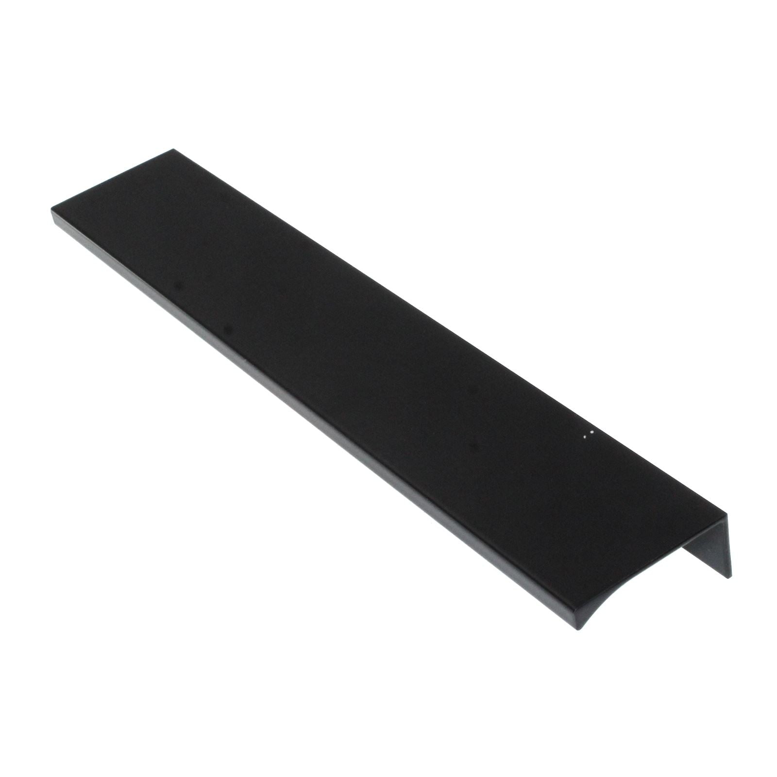 Pride 9 Inch Edge Tab Pulls Cabinet Finger Pull Matte Black P1809-BK