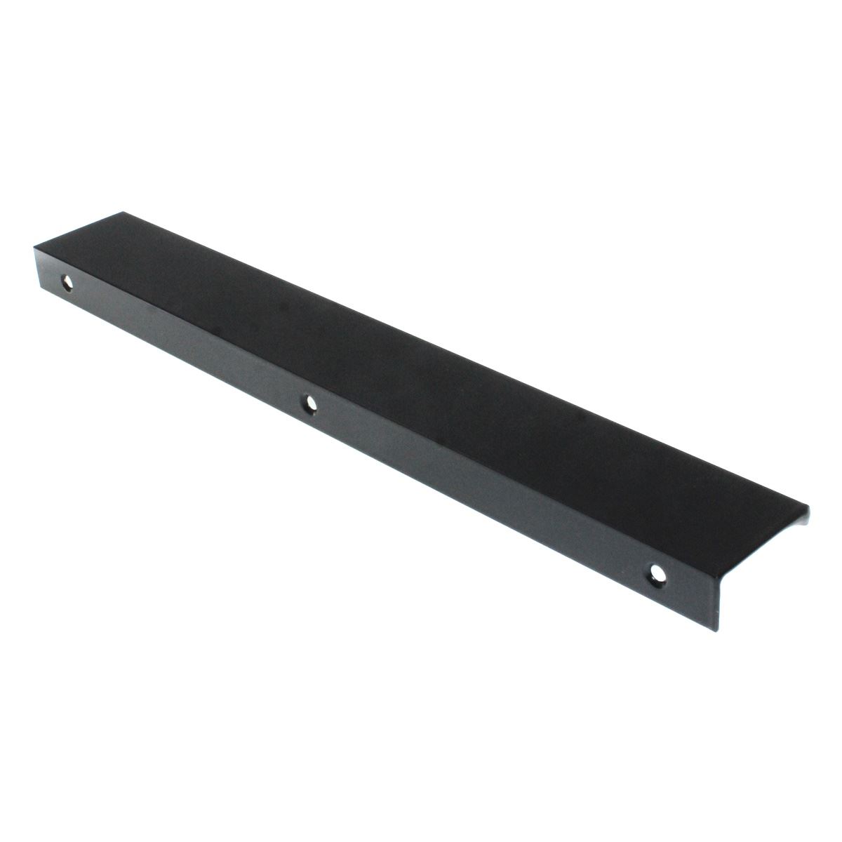 Pride 12 Inch Edge Tab Pulls Cabinet Finger Pull Matte Black P1812-BK