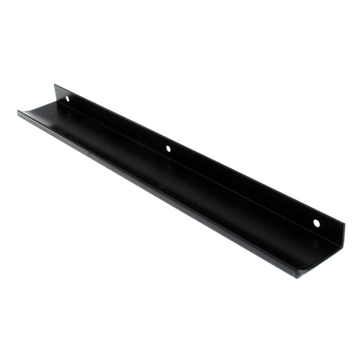 Pride 12 Inch Edge Tab Pulls Cabinet Finger Pull Matte Black P1812-BK