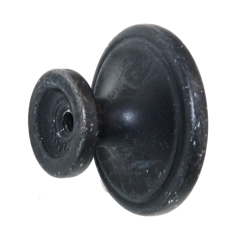 Hickory Hardware Manchester Rustic Iron 1 1/8" Round Cabinet Knob P2011-RI