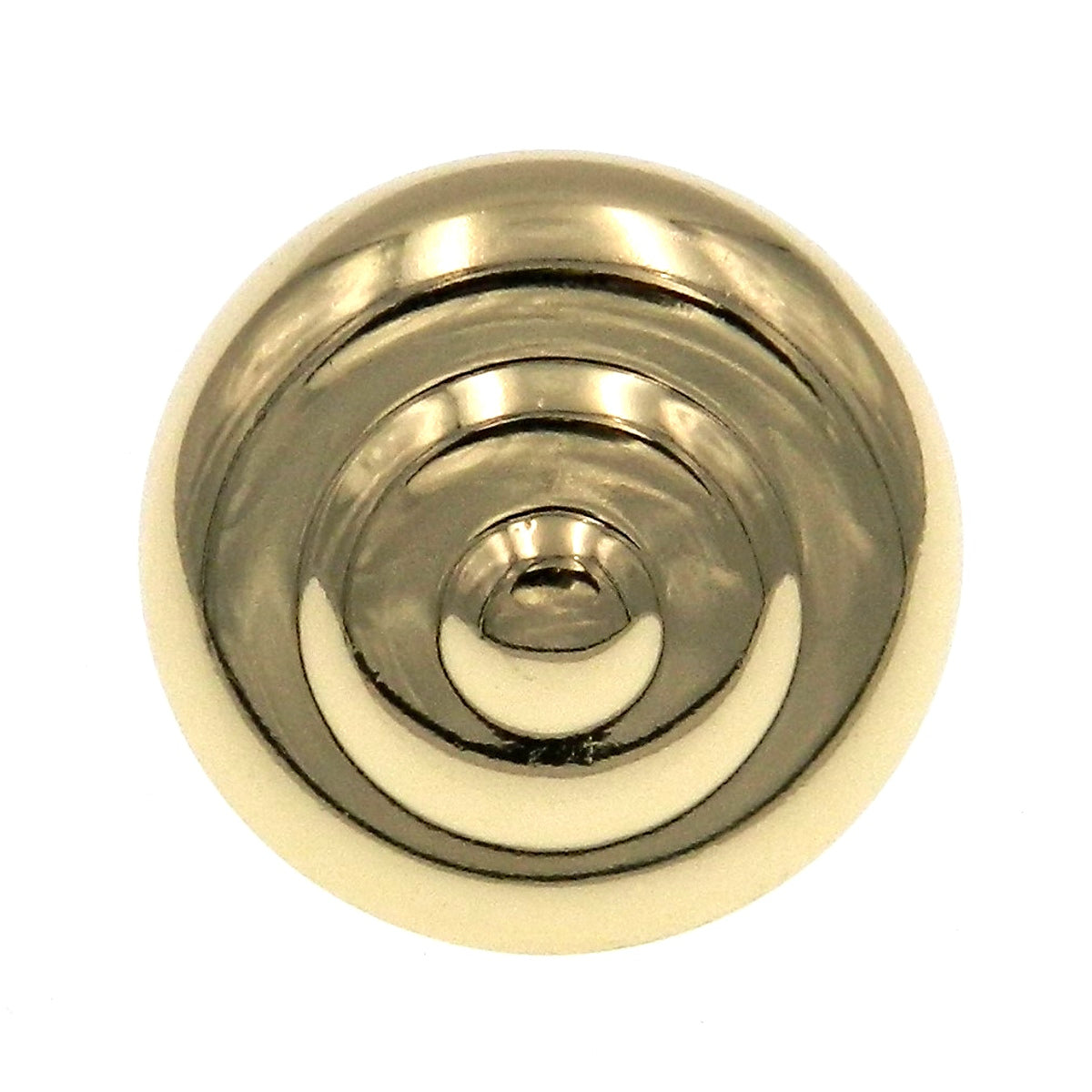 25 Pack Hickory Hardware Eclipse Ultra Brass round Cabinet Knob P206-UB