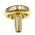 25 Pack Hickory Hardware Eclipse Ultra Brass round Cabinet Knob P206-UB