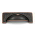 Hickory Hardware Craftsman Oil-Rubbed Bronze P2174-OBH 3 3/4" (96mm)cc Rustic Cabinet Bar Pull