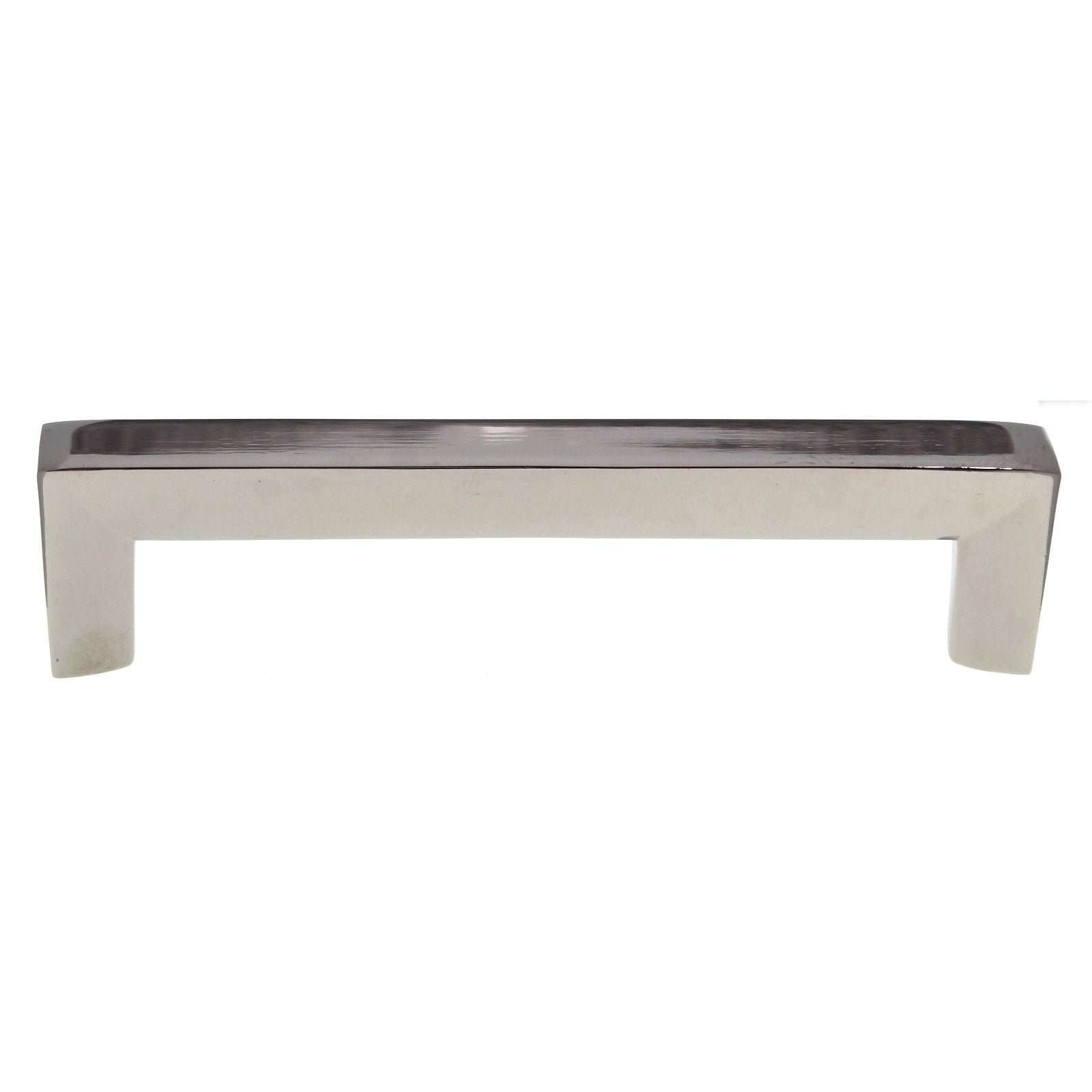 Hickory Hardware Rotterdam Bright Nickel Flat Cabinet 3"cc Handle Pull P3112-14