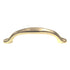 Hickory Eclipse P331-UB Ultra Brass 3"cc Arch Cabinet Handle Pull