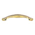 10 Pack Hickory Eclipse P331-UB Ultra Brass 3"cc Arch Cabinet Handle Pull