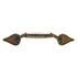 Belwith English Cozy Brass With White 3" Ctr Cabinet Arch Pull Handle P338-W