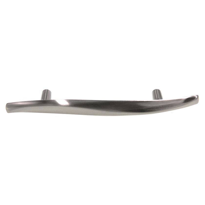 Hickory Hardware Surge Satin Nickel 3" Ctr Cabinet Arch Pull Handle P3593-SN