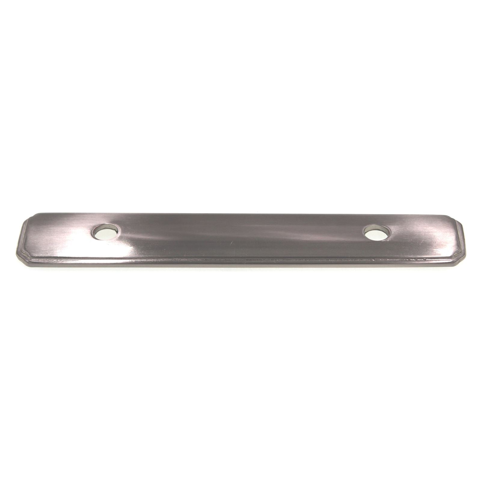 Hickory Hardware Manor House 3"cc Cabinet Pull Backplate Satin Nickel P513-SN