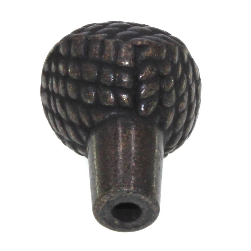 10 Pack Hickory Hardware West Indies Windover Antique 1" Nautical Knot Cabinet Knob P7532-WDA