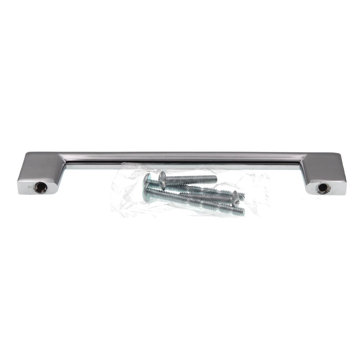 Pride Miami Square Cabinet Bar Pull 5" (128mm) Ctr Polished Chrome P81572-PC