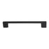 Pride Miami Square Cabinet Bar Pull 6 1/4" (160mm) Ctr Matte Black P83572-BK