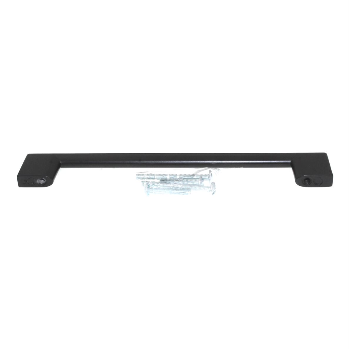 Pride Miami Square Cabinet Bar Pull 6 1/4" (160mm) Ctr Matte Black P83572-BK